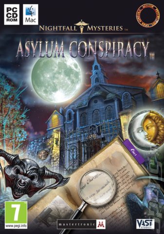 Nightfall Mysteries: Asylum Conspiracy - Mac Cover & Box Art