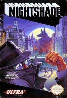Nightshade - NES Cover & Box Art
