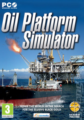 Oil Platform Simulator - PC Cover & Box Art