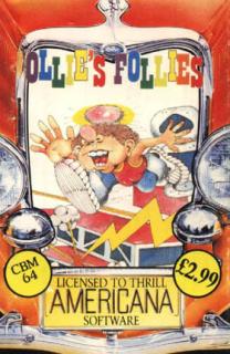 Ollies's Follies - C64 Cover & Box Art