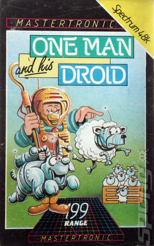 One Man and his Droid - Spectrum 48K Cover & Box Art