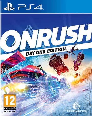 ONRUSH - PS4 Cover & Box Art