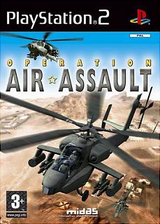Operation Air Assault - PS2 Cover & Box Art