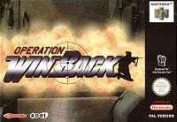 Operation Winback - N64 Cover & Box Art