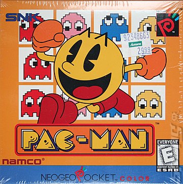 Pac-Man - Neo Geo Pocket Colour Cover & Box Art