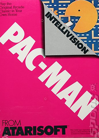 Pac-Man - Intellivision Cover & Box Art