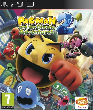 Pac-Man and the Ghostly Adventures 2 - PS3 Cover & Box Art