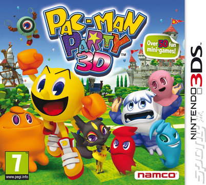 Pac-Man Party - 3DS/2DS Cover & Box Art