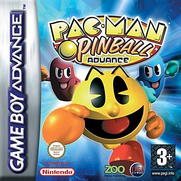 Pac-Man Pinball - GBA Cover & Box Art