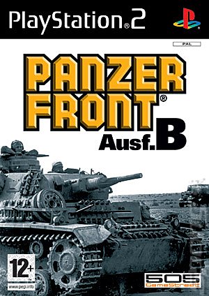Panzer Front: Ausf.B - PS2 Cover & Box Art