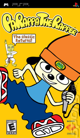 PaRappa the Rapper - PSP Cover & Box Art