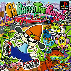 PaRappa the Rapper - PlayStation Cover & Box Art