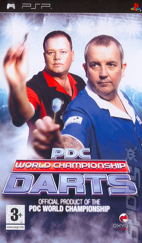 PDC World Championship Darts 2008 - PSP Cover & Box Art