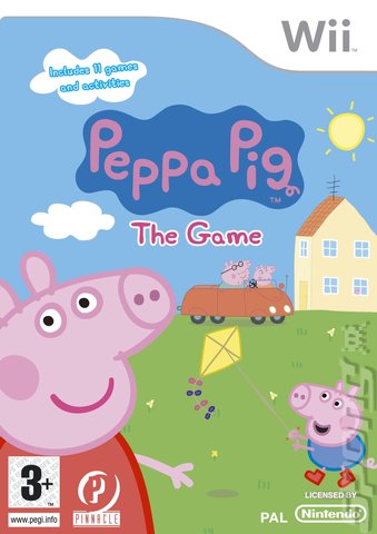Peppa Pig: The Game - Wii Cover & Box Art