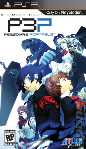 Persona 3 - PSP Cover & Box Art