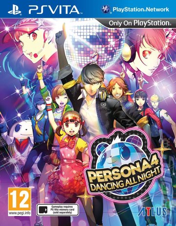 Persona 4: Dancing All Night - PSVita Cover & Box Art