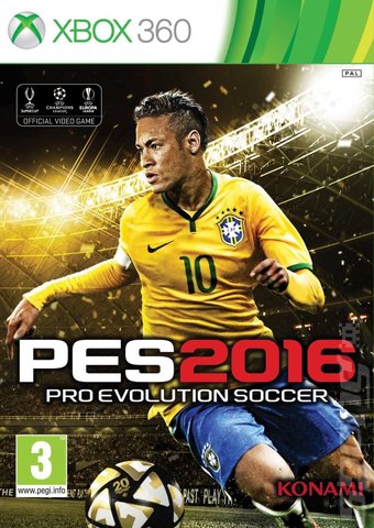 PES 2016: Pro Evolution Soccer - Xbox 360 Cover & Box Art