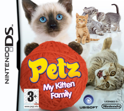 Petz: My Kitten Family - DS/DSi Cover & Box Art
