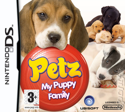 Petz: My Puppy Family - DS/DSi Cover & Box Art