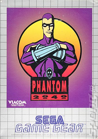 Phantom 2040 - Game Gear Cover & Box Art