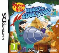 Phineas and Ferb: Quest for Cool Stuff - DS/DSi Cover & Box Art