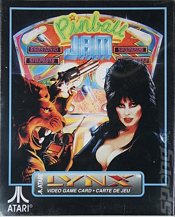 Pinball Jam - Lynx Cover & Box Art