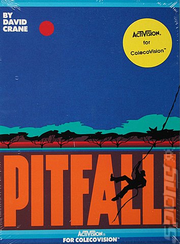 Pitfall! - Colecovision Cover & Box Art