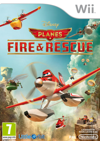 Disney: Planes: Fire & Rescue - Wii Cover & Box Art