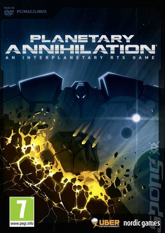 Planetary Annihilation - Mac Cover & Box Art