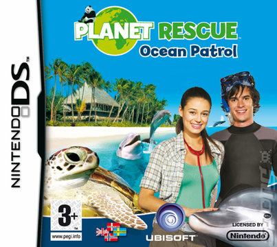 Planet Rescue: Ocean Patrol - DS/DSi Cover & Box Art