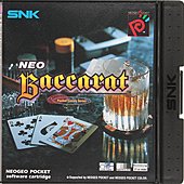Pocket Casino Series: Neo Baccarat - Neo Geo Pocket Colour Cover & Box Art