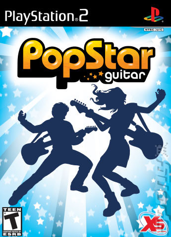 PopStar Guitar - PS2 Cover & Box Art