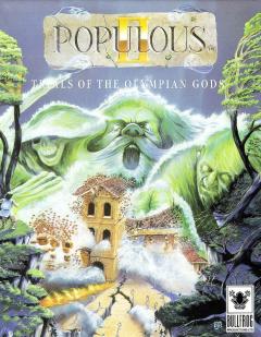 Populous 2 - Amiga Cover & Box Art
