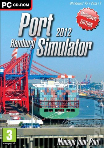 Port Simulator 2012: Hamburg - PC Cover & Box Art