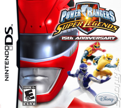 Power Rangers: Super Legends - DS/DSi Cover & Box Art