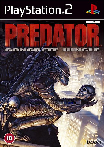 Predator: Concrete Jungle - PS2 Cover & Box Art