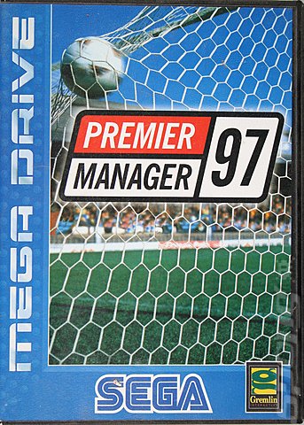 Premier Manager 97 - Sega Megadrive Cover & Box Art