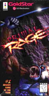 Primal Rage - 3DO Cover & Box Art