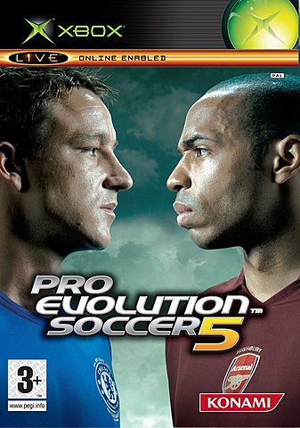 Pro Evolution Soccer 5 - Xbox Cover & Box Art