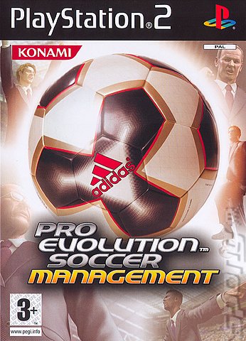 Pro Evolution Soccer Management - PS2 Cover & Box Art