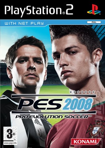 Pro Evolution Soccer 2008 - PS2 Cover & Box Art