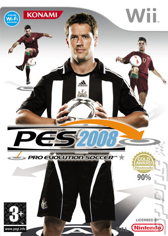 Pro Evolution Soccer 2008 - Wii Cover & Box Art