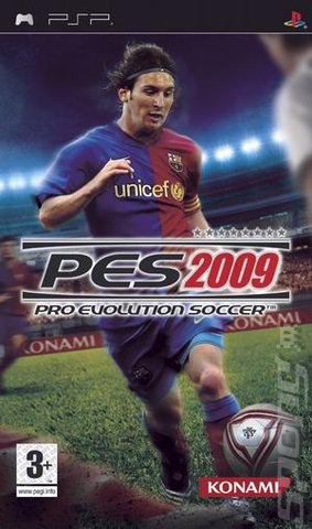 Pro Evolution Soccer 2009 - PSP Cover & Box Art
