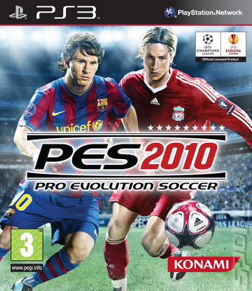 Pro Evolution Soccer 2010 - PS3 Cover & Box Art