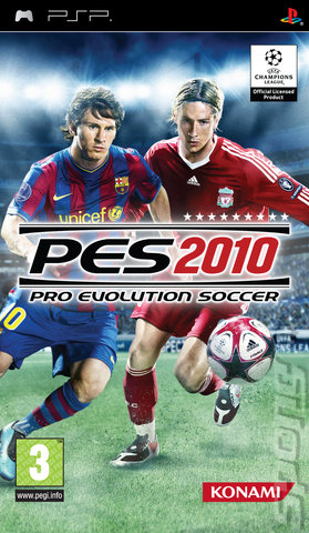 Pro Evolution Soccer 2010 - PSP Cover & Box Art