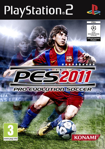 Pro Evolution Soccer 2011 - PS2 Cover & Box Art