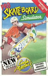 Professional Skateboard Simulator - C64 Cover & Box Art