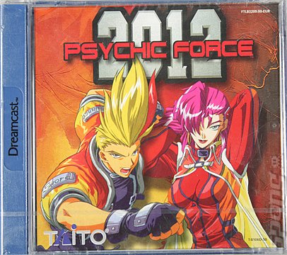 Psychic Force 2012 - Dreamcast Cover & Box Art