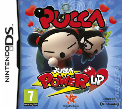 Pucca Power Up - DS/DSi Cover & Box Art