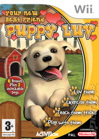 Puppy Luv - Wii Cover & Box Art